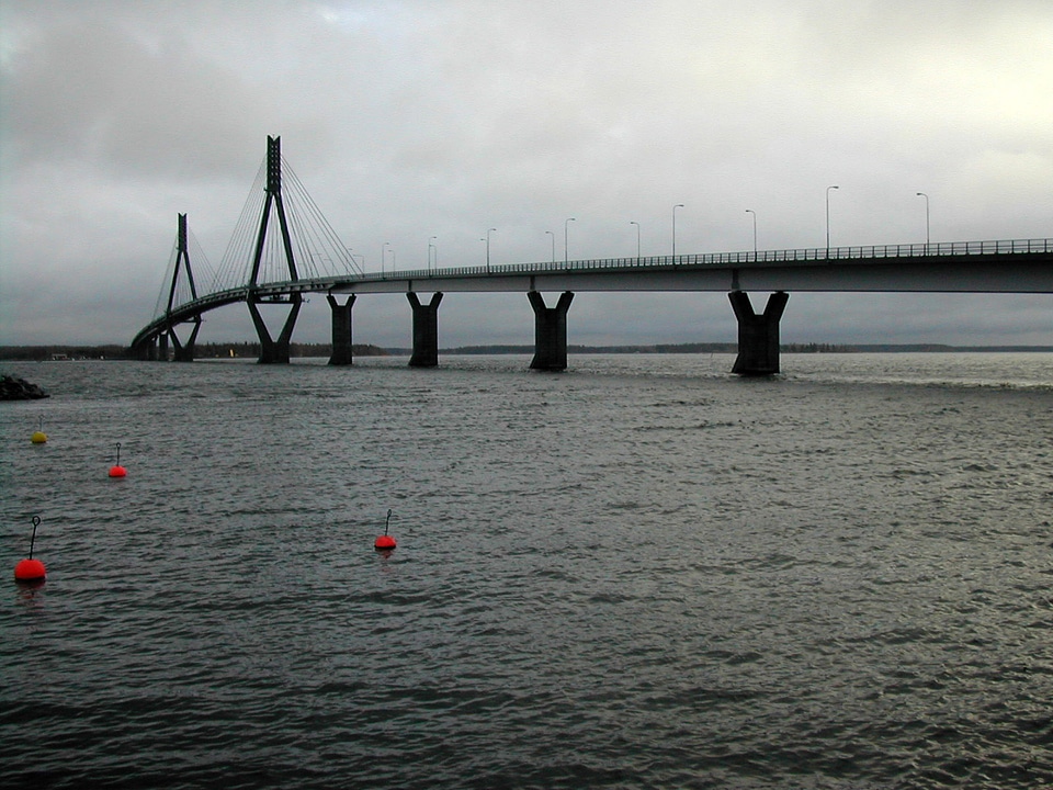Replot Bridge in Korsholm, Finland