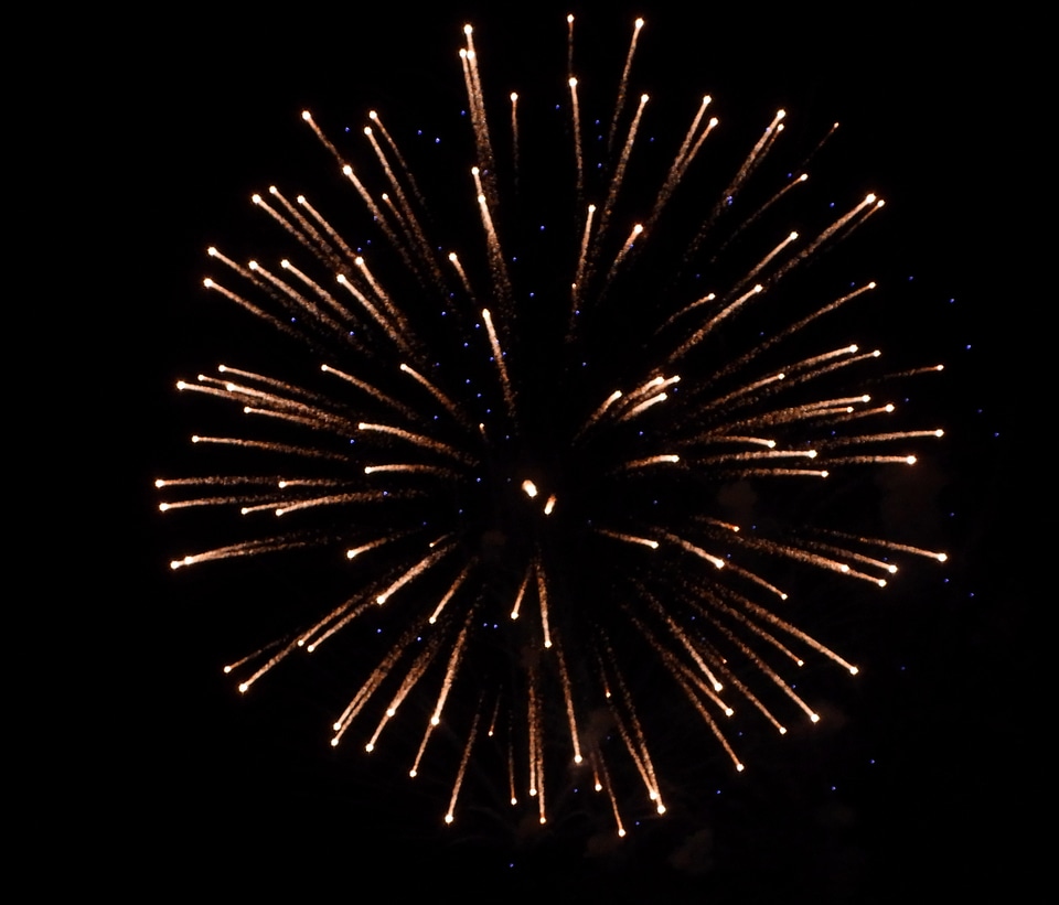 Giant Sparkler explosion