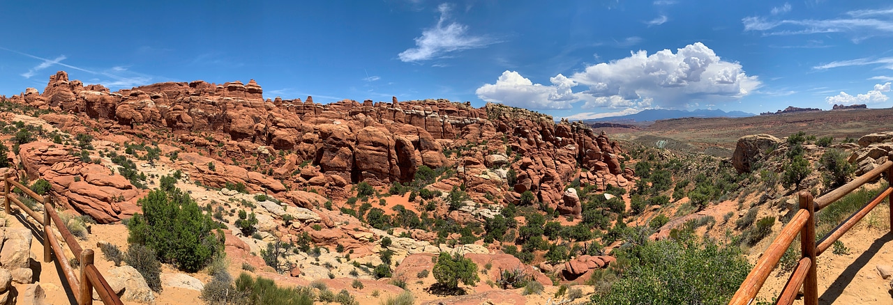 Fiery Furnace Formations in Arches National Park