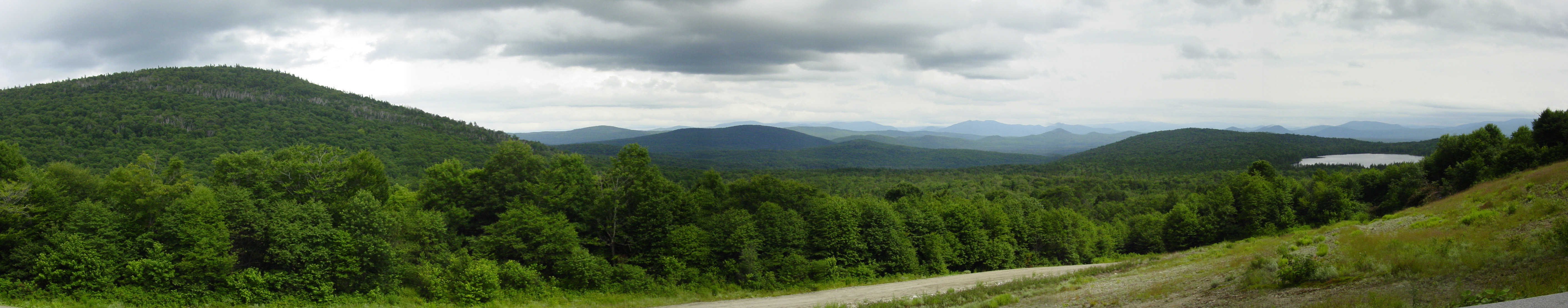 Lewis Pond Overlook landscape