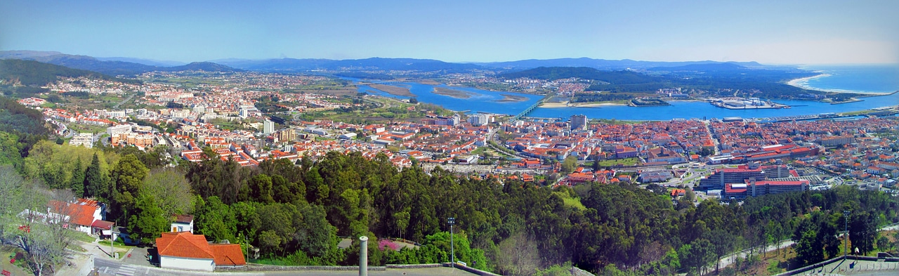 View of Santoria De Luzia Portugal