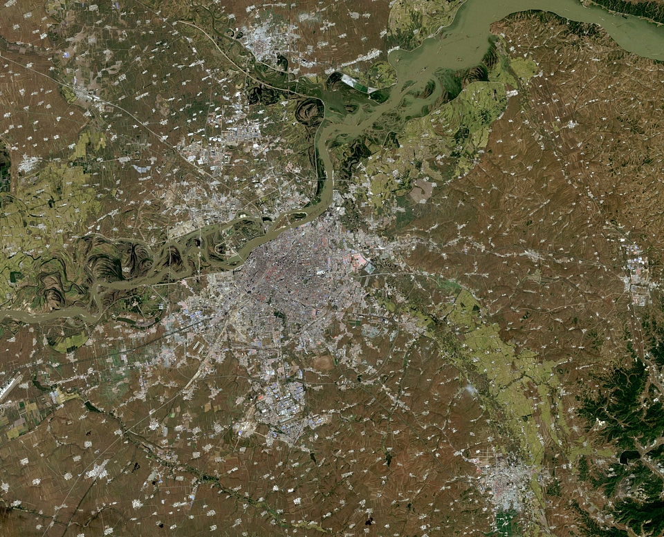 Harbin from the air
