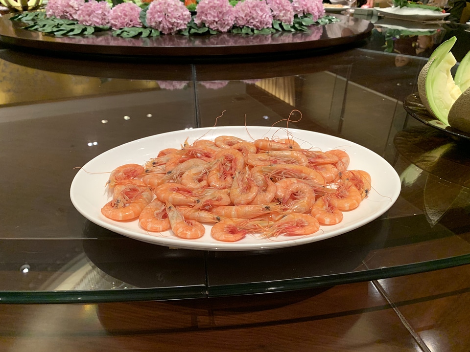 Plate of large Shrimps