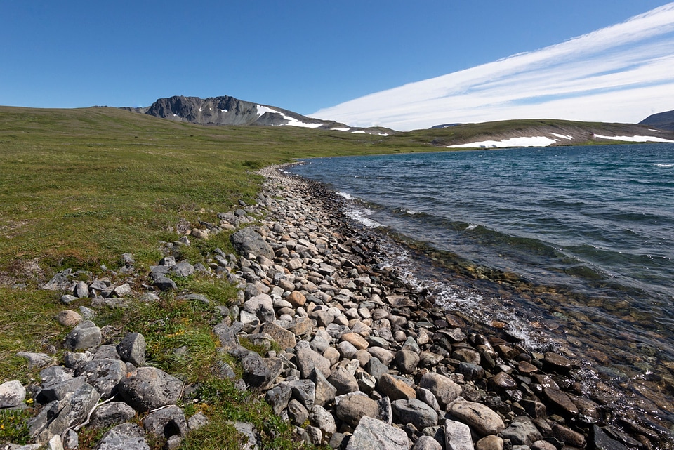 Rocky Shoreline at Katmai National Park
