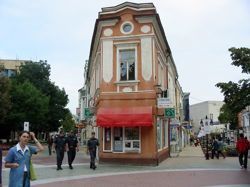 City Center in Haskovo, Bulgaria