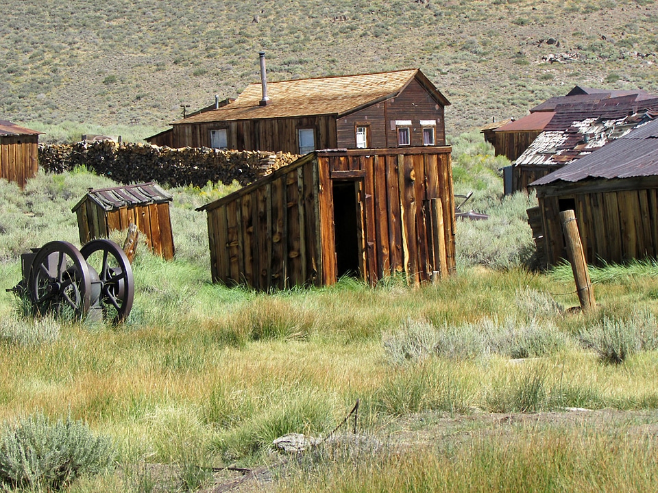Bodie Ghost Town in CA