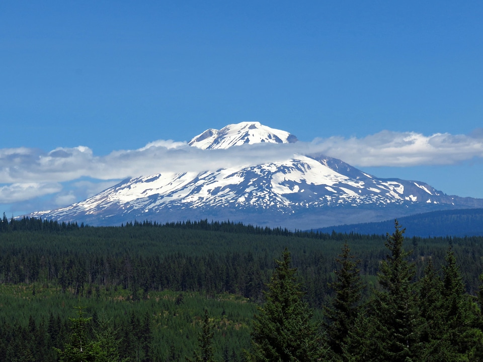 Summit of Mount Adams in Washington