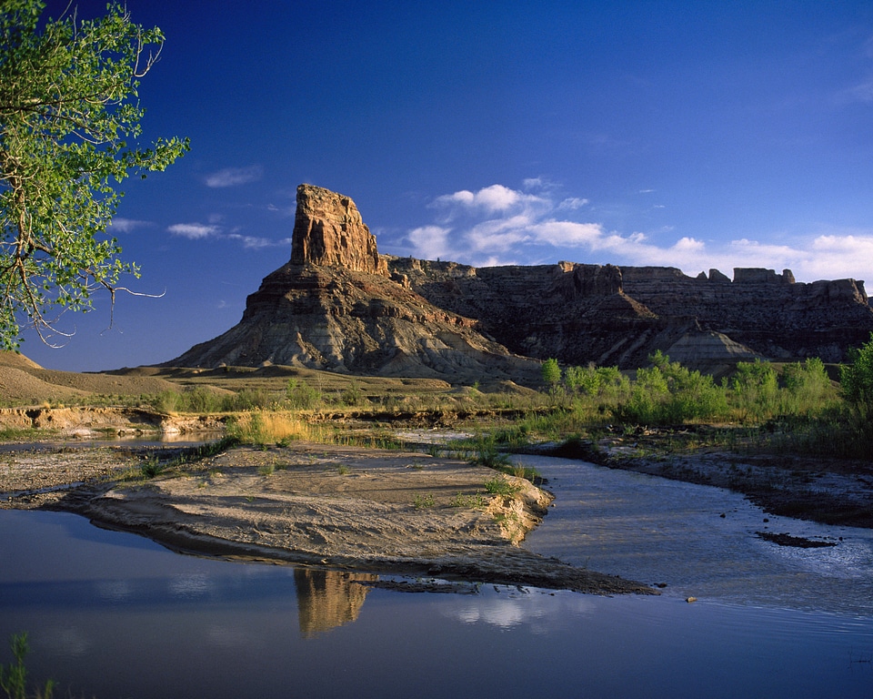 Bottle Peak at San Rafael Swell in Utah photo