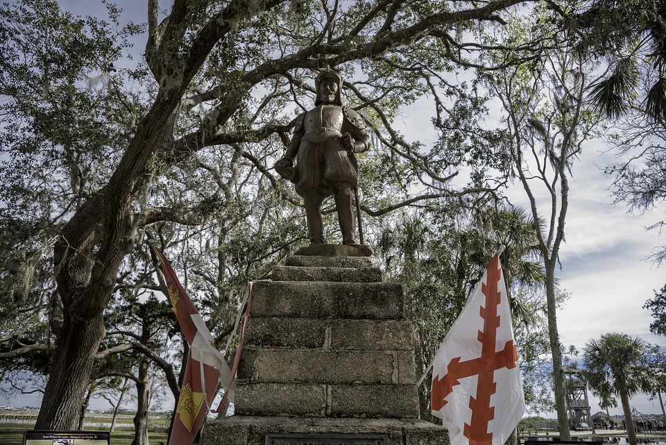 Statue of Ponce De Leon in St. Augustine