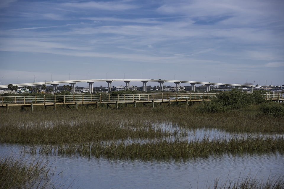 Bridge Over the Swamp at St. Augustine