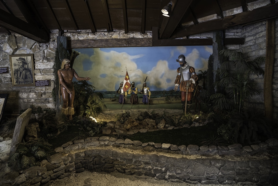 Old Scene at the Original Fountain of Youth