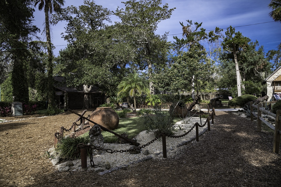 Courtyard at the Fountain of Youth