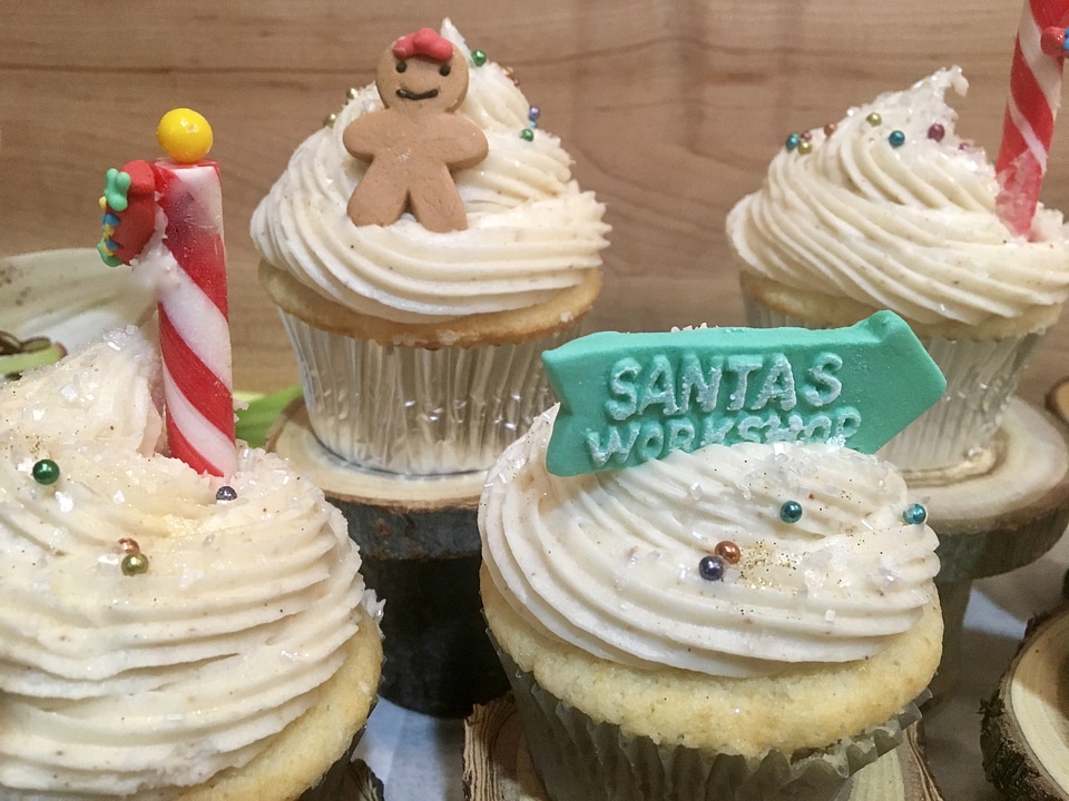 Cupcakes for sale in store