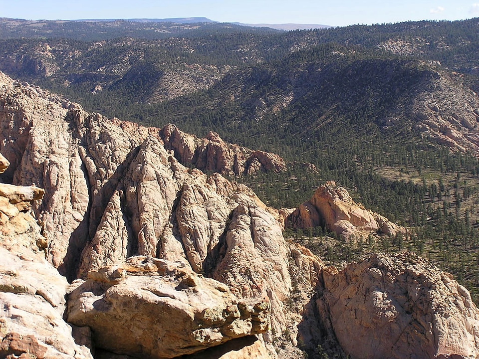 Rocky and Mountainous landscape at Box-death hollow wilderness, Utah