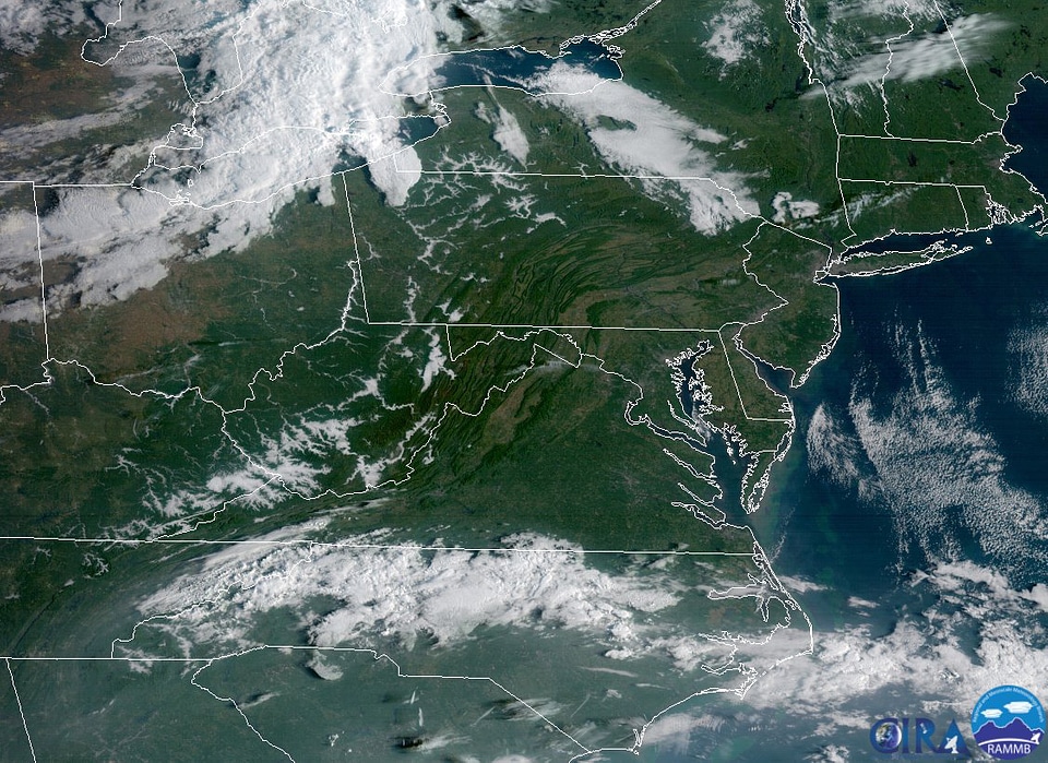Weather Patterns over Virginia