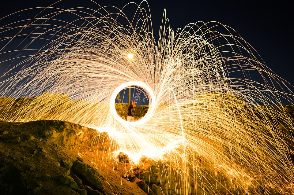 Spark Lights and illuminated