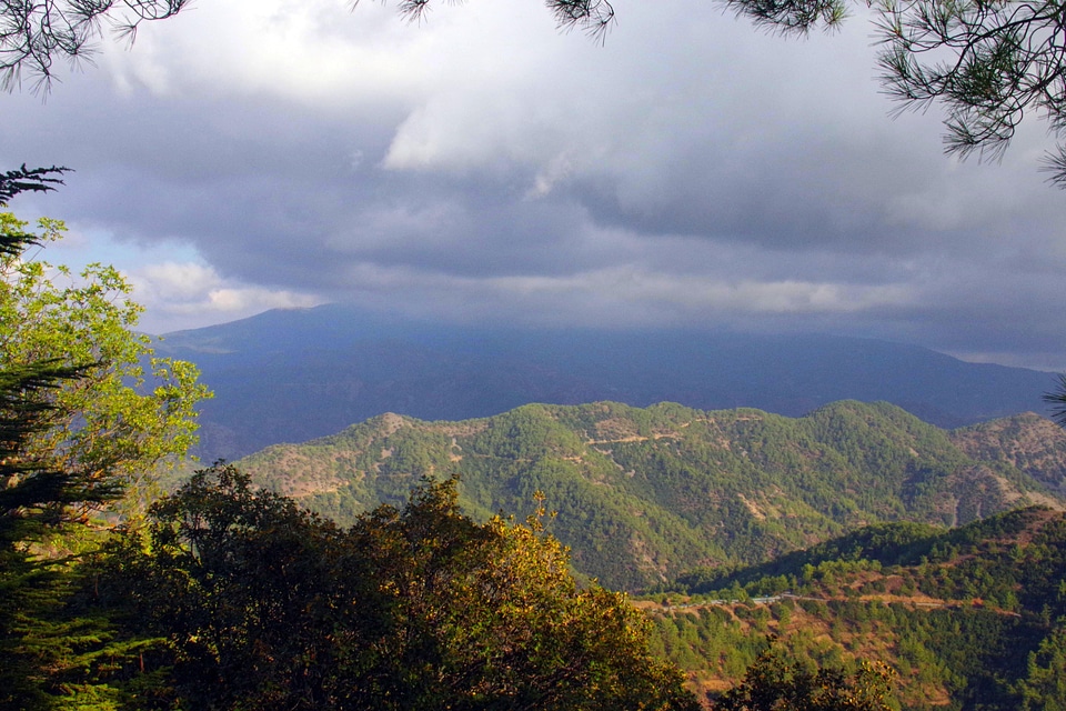 Clouds over the Hills landscape