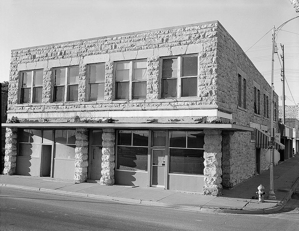 Woodruff Block in 1985 in La Junta, Colorado
