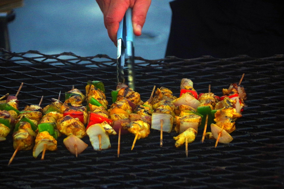 Barbeque Kabobs Food