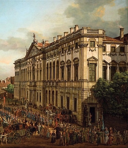  Krasinski Palace in Warsaw in 1770