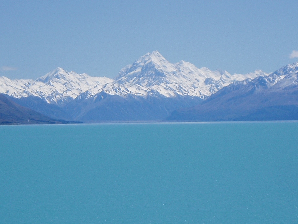 New zealand south island lake tekapo