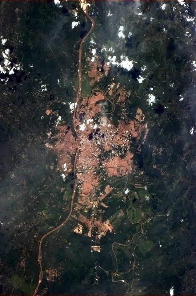 Satellite Image in Teresina, Brazil