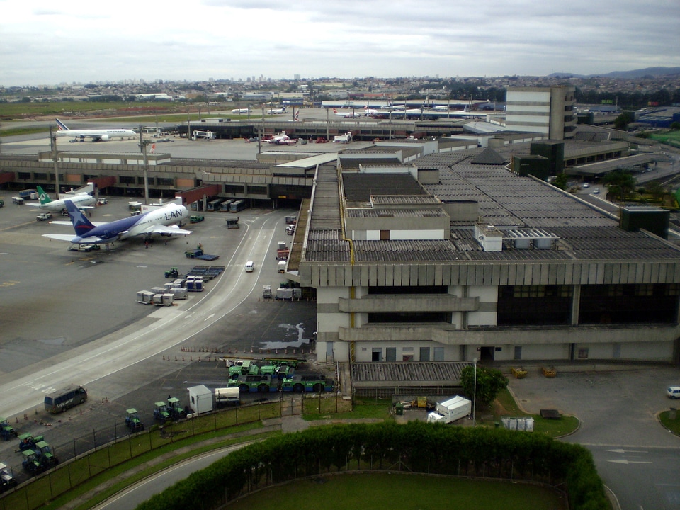 São Paulo-Guarulhos International Airport in Brazil