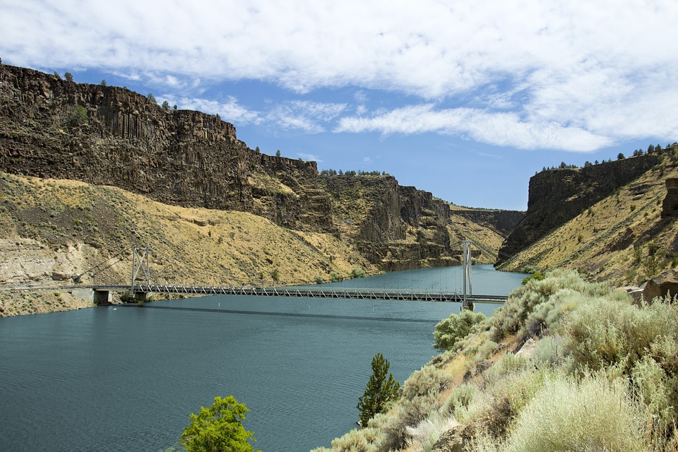 Lake Billy Chinook in Oregon