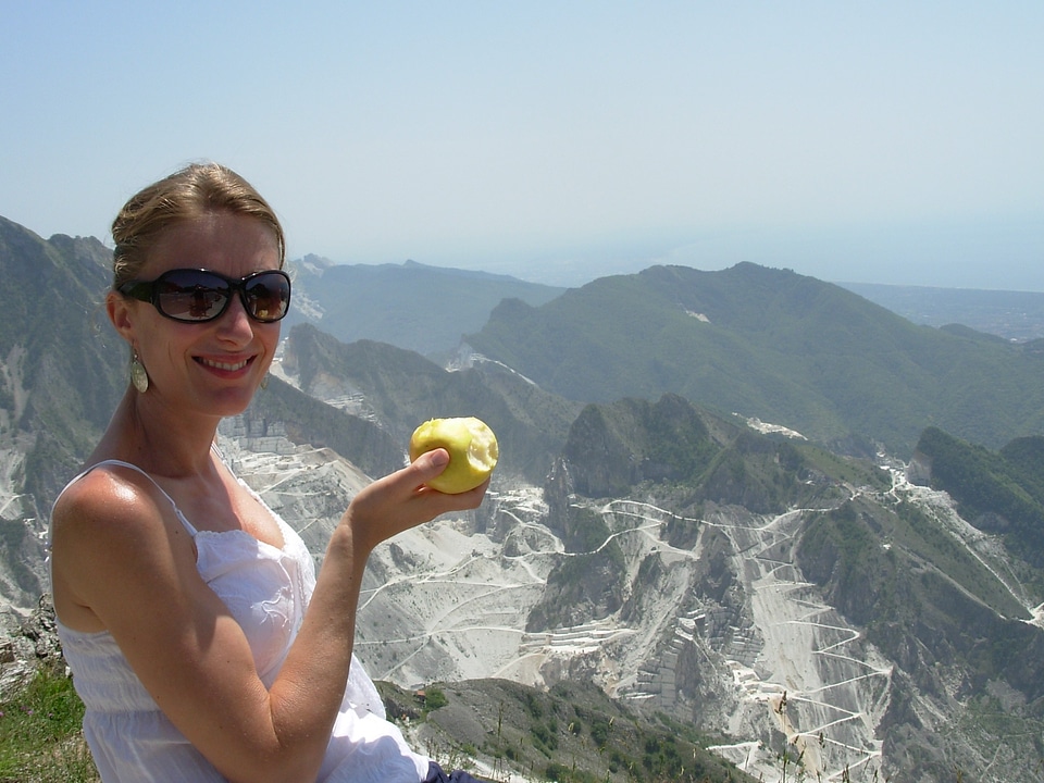 Carrara smile mountains