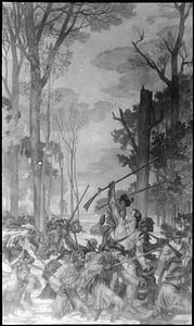 Clark's march against Vincennes in Indiana