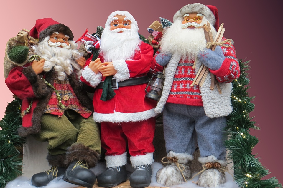 Santa claus christmas figure