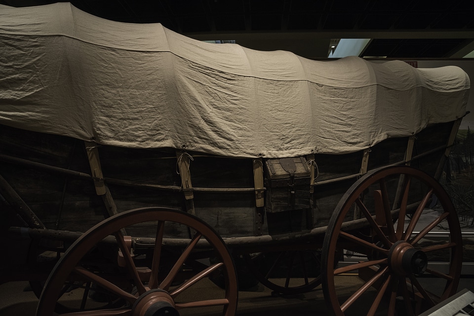 Covered Wagon in Tennessee Museum