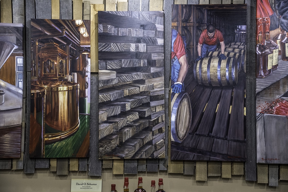 Art on the Wall at Maker's Mark