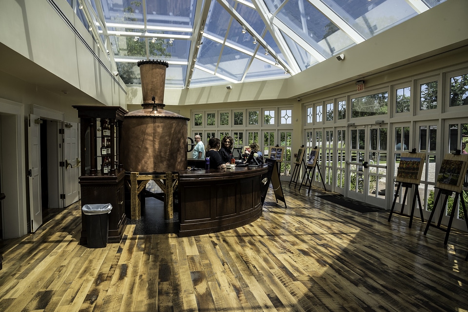 View of the Visitor's Center at Maker's Mark