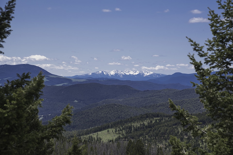 View of the Elkhorn Mountain Range 