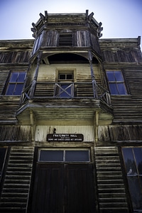Fraternity Hall in Elkhorn, Montana photo