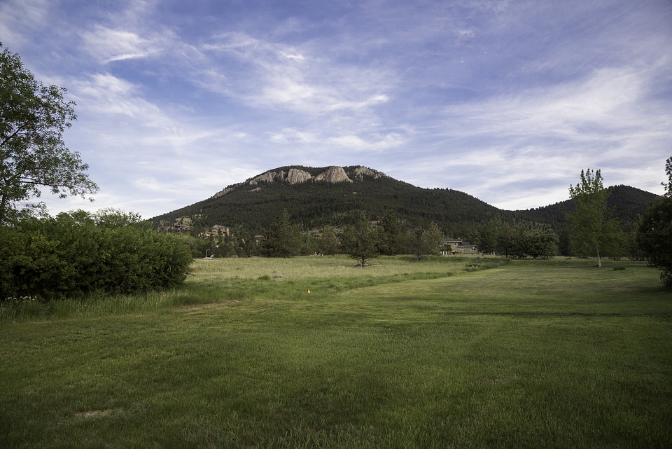 Mount Helena under the sky in Helena