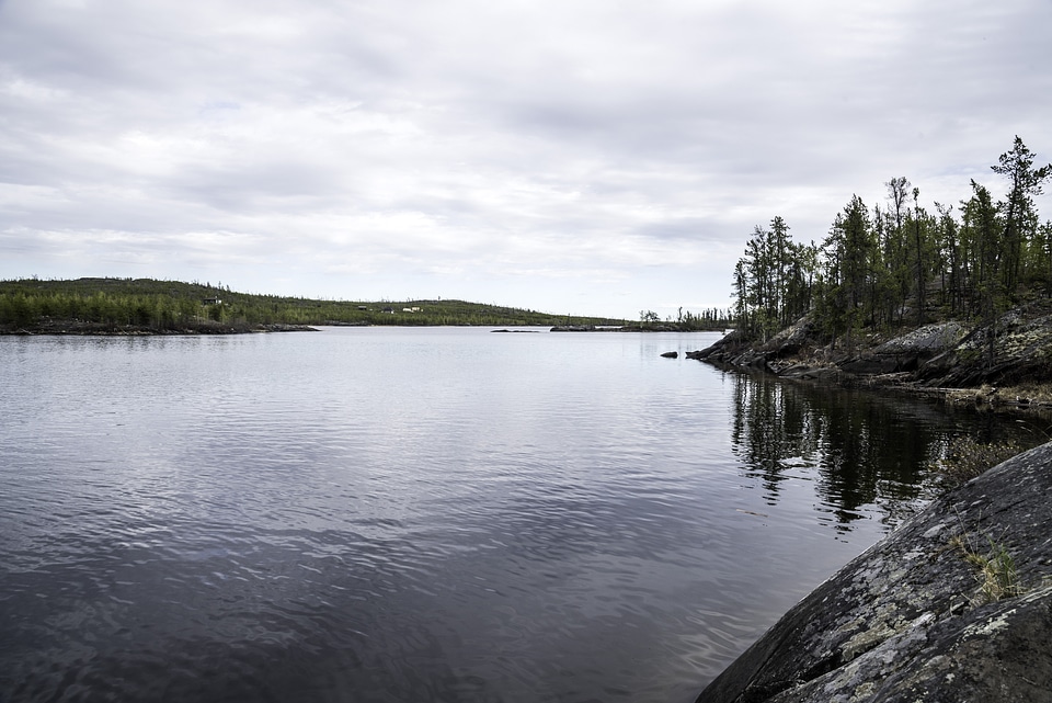 View of Tibbit lake on the Ingraham Trail