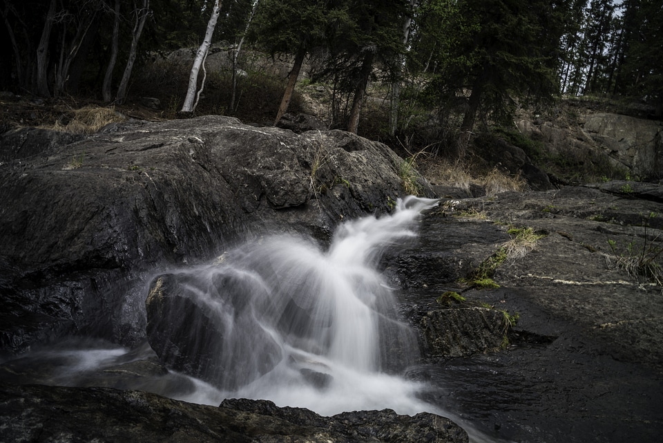Small Cascade at Cameron Falls