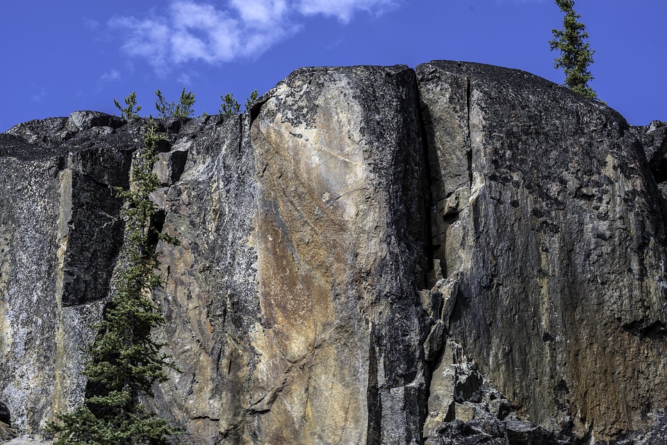 Large Rockface on the Cameron Falls Trail