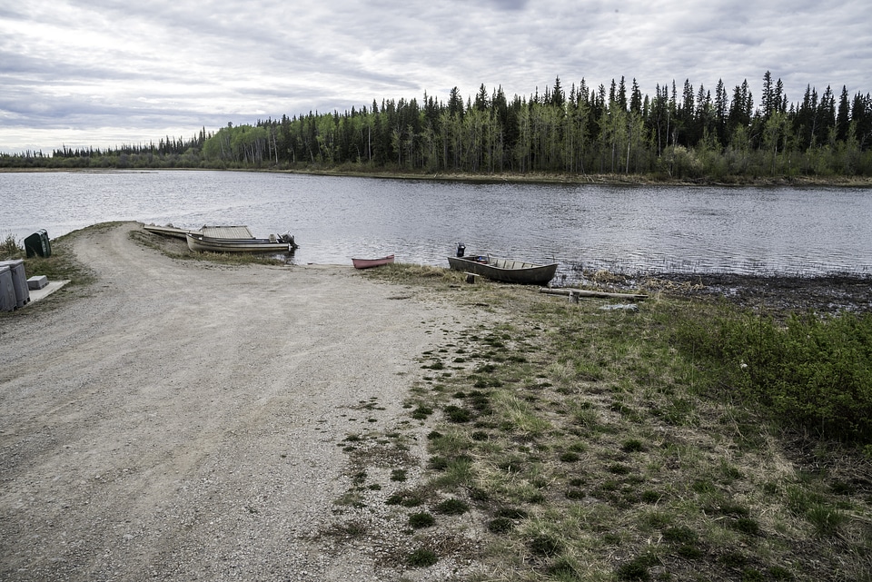 Boat Launch at Kakisa
