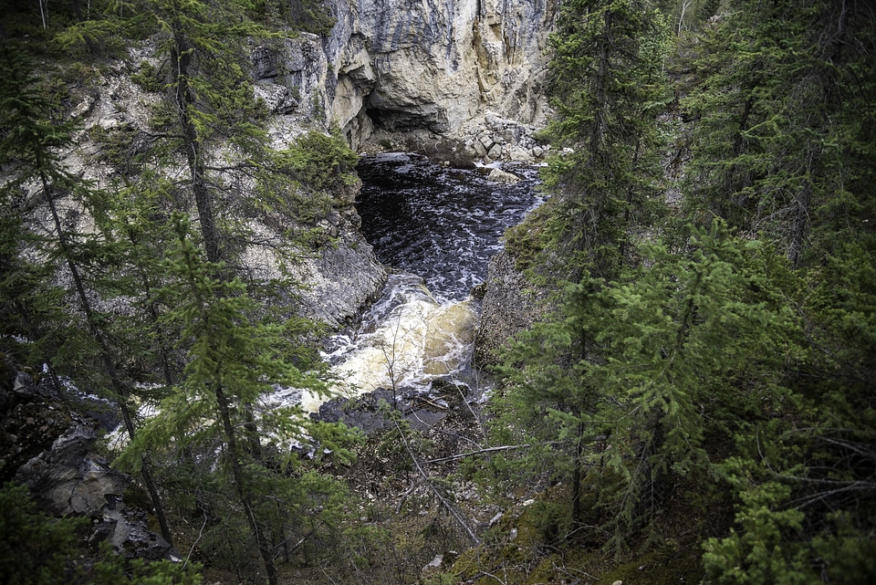 View of the Waterfall from above