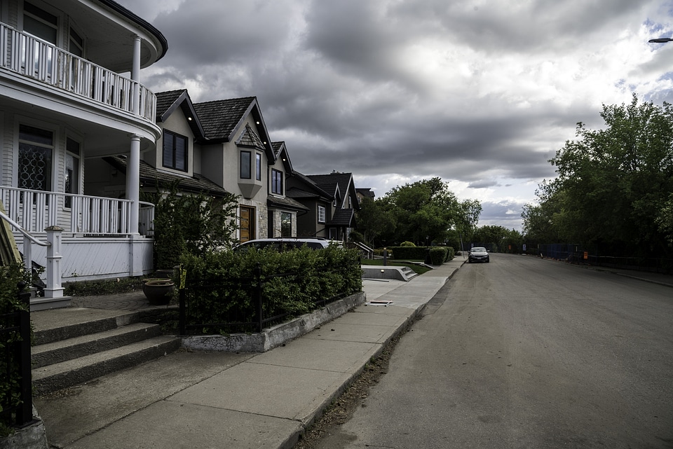 Varsity View Neighborhood Street in Saskatoon
