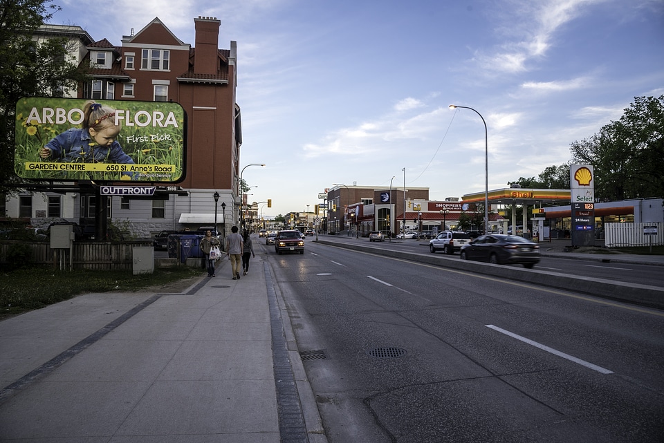 Streets and Traffic in Winnipeg