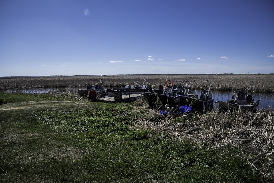 Marsh Boats at Hecla Provincial Park