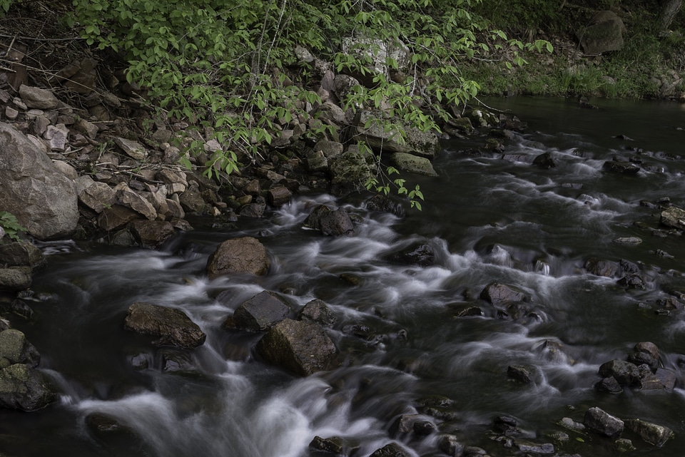 Running Cascade Rapids at Baxter's Hollow, Wisconsin