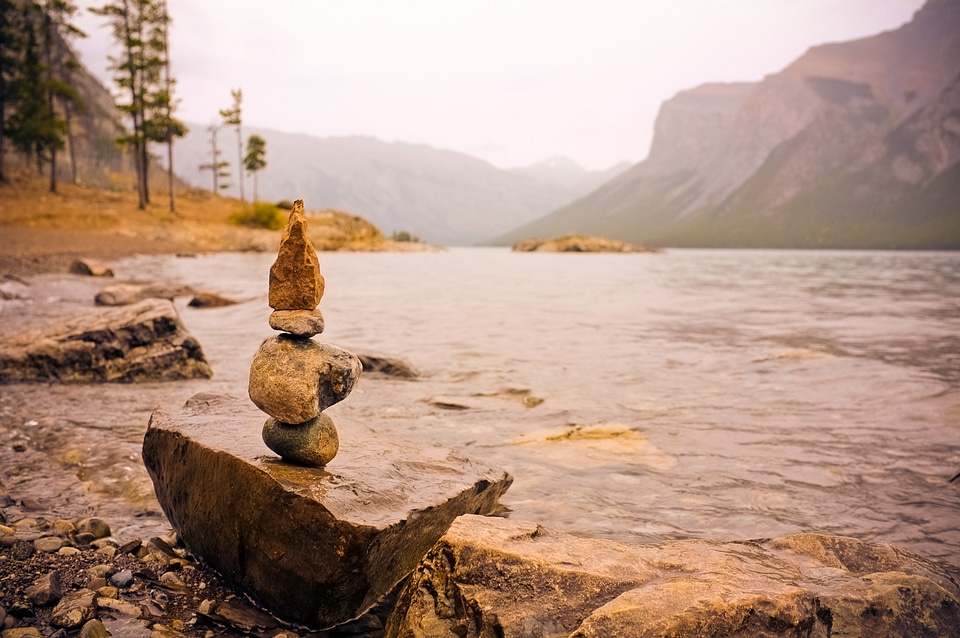 Rock Structure on the river