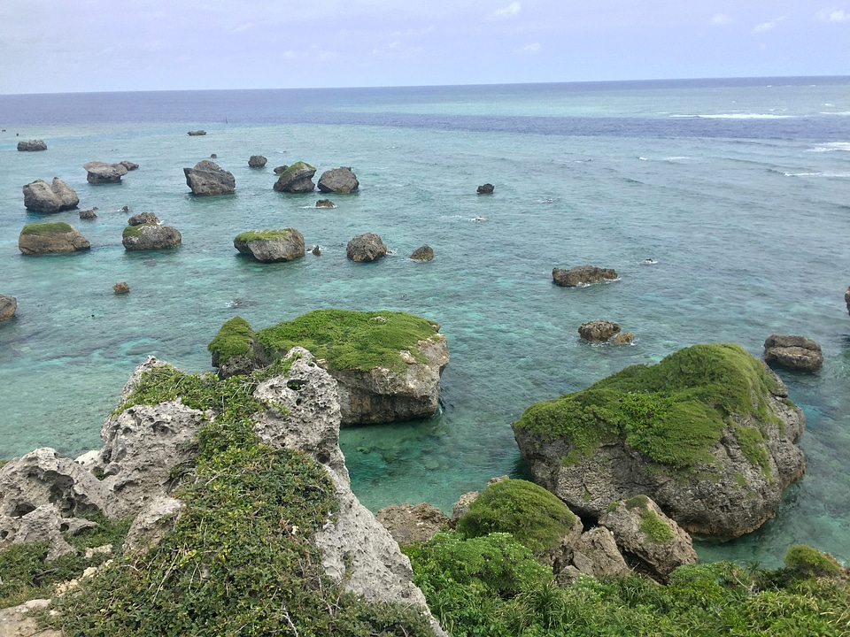 Landscape and Marine scenery near Okinawa