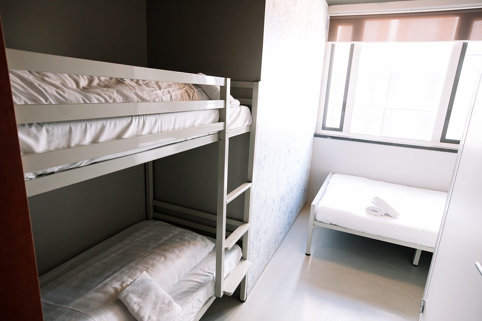 Bunk Beds inside a Room 