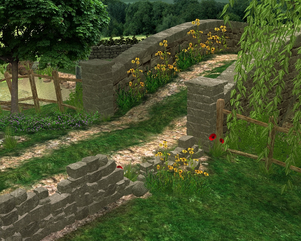 Stone Bridge Digital Render